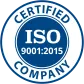iso 9001:2015 Certificate